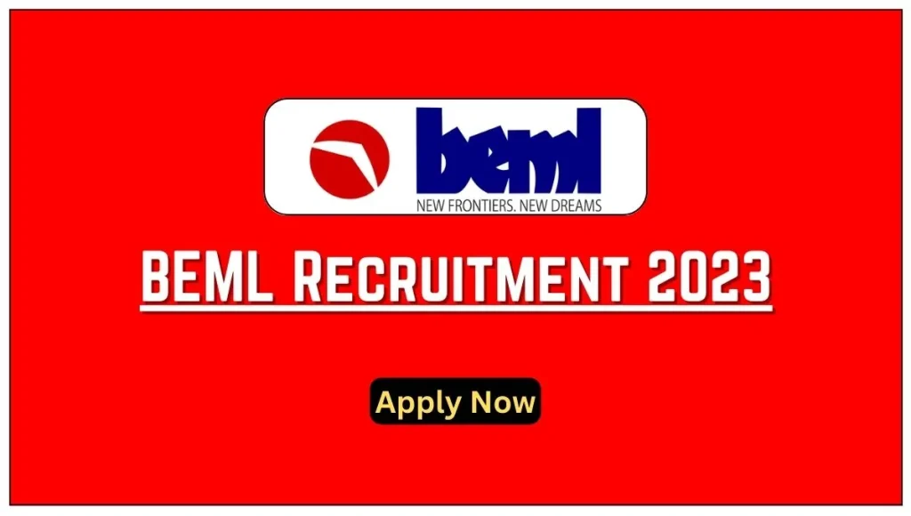 BEML Recruitment 2023
