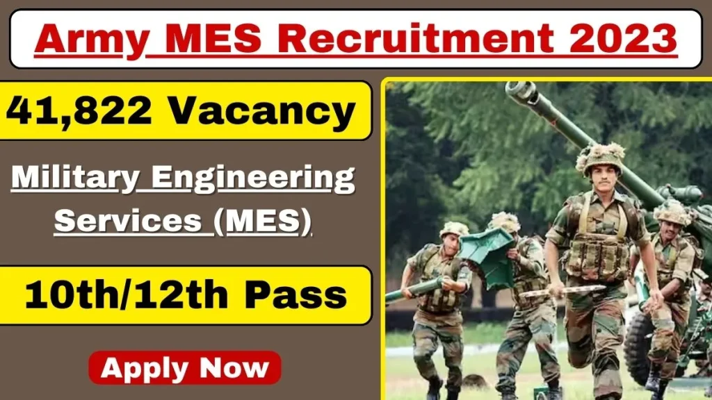 Army MES Recruitment 2023